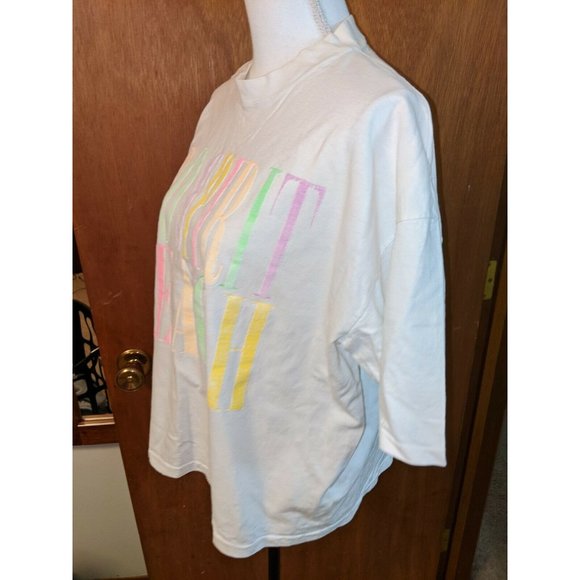 Vtg 90s Single Stitch Pro Spirit Beach T-shirt L - Picture 4 of 9